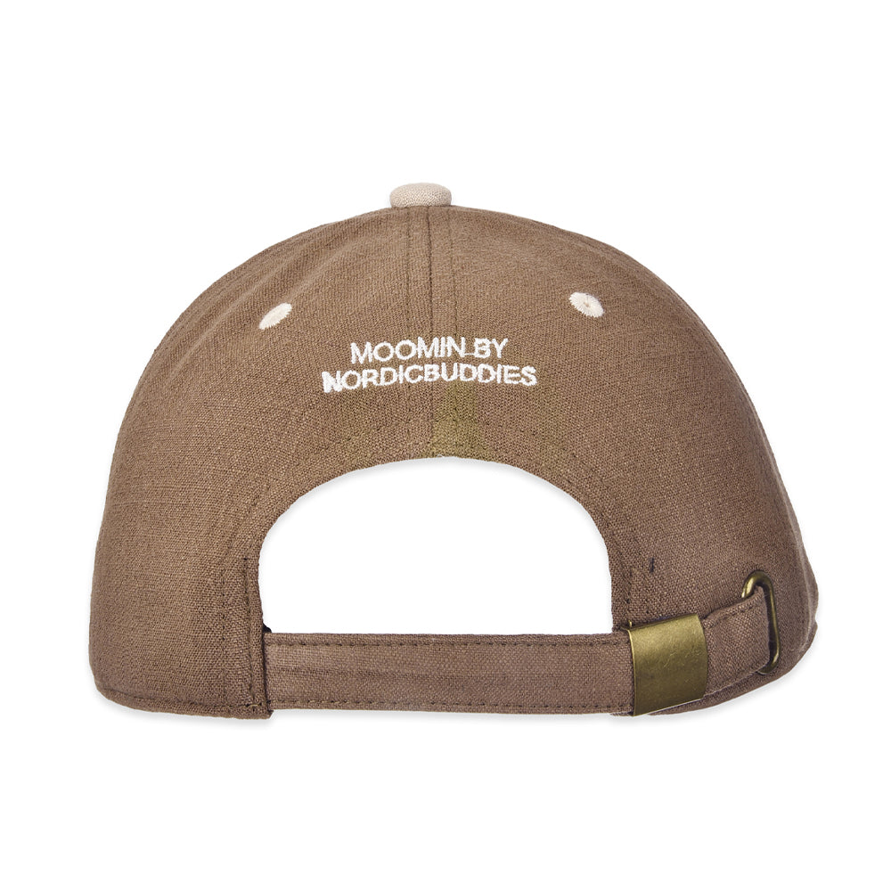 Moomintroll Camping Adults Cap Brown - Nordicbuddies - The Official Moomin Shop