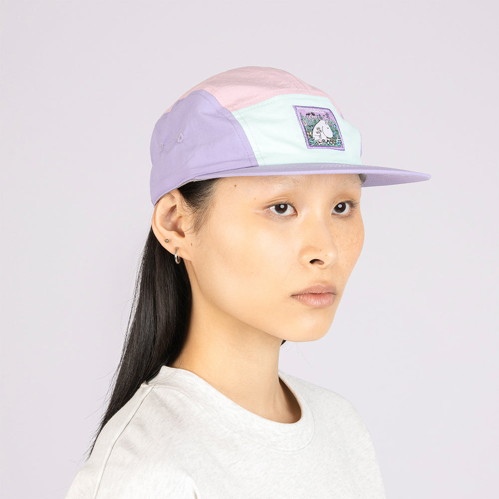Moomintroll 5-Panel Nylon Cap Violet - Nordicbuddies - The Official Moomin Shop