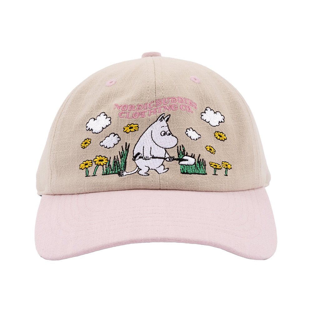 Moomin Gardening Cap Pink-beige - The Official Moomin Shop
