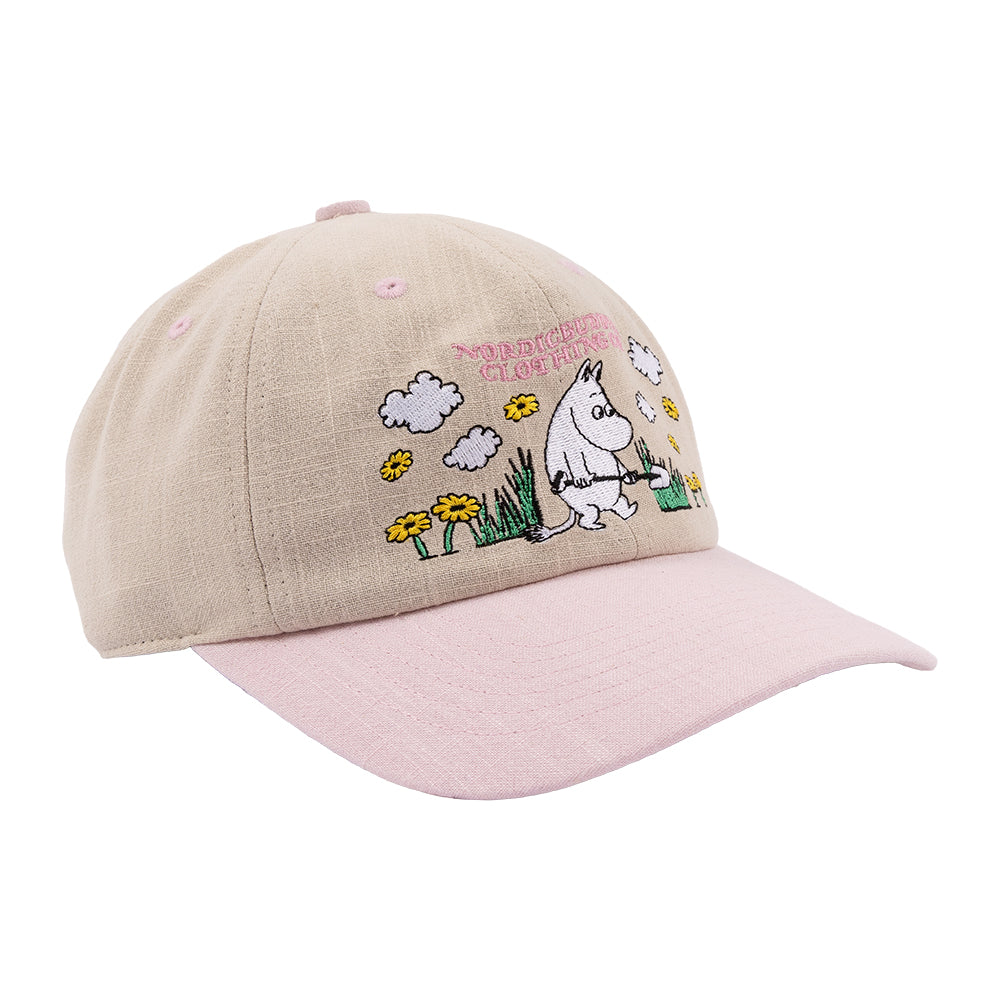 Moomin Gardening Cap Pink-beige - The Official Moomin Shop
