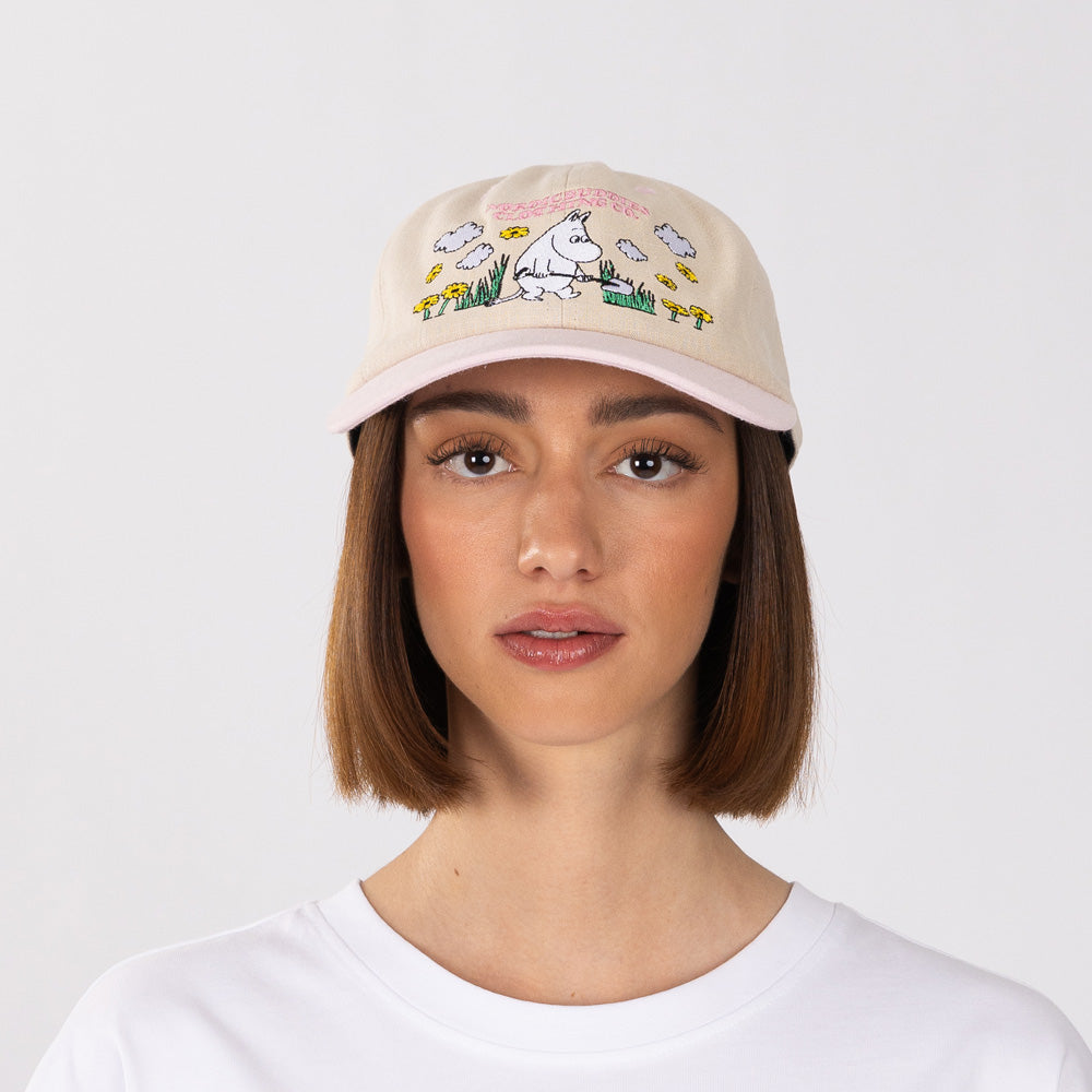Moomin Gardening Cap Pink-beige - The Official Moomin Shop