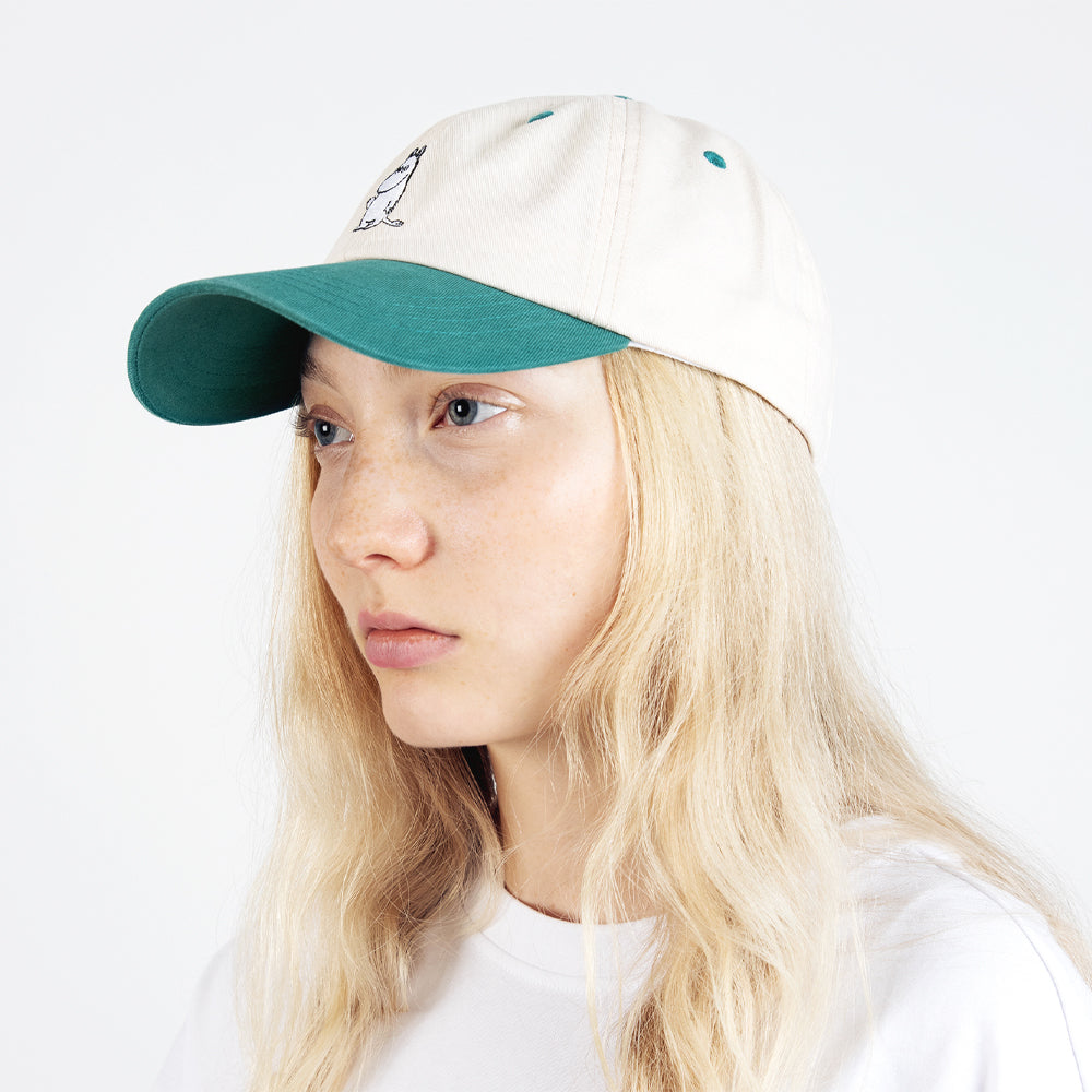 Moomintroll Adults Cap White-green - Nordicbuddies - The Official Moomin Shop