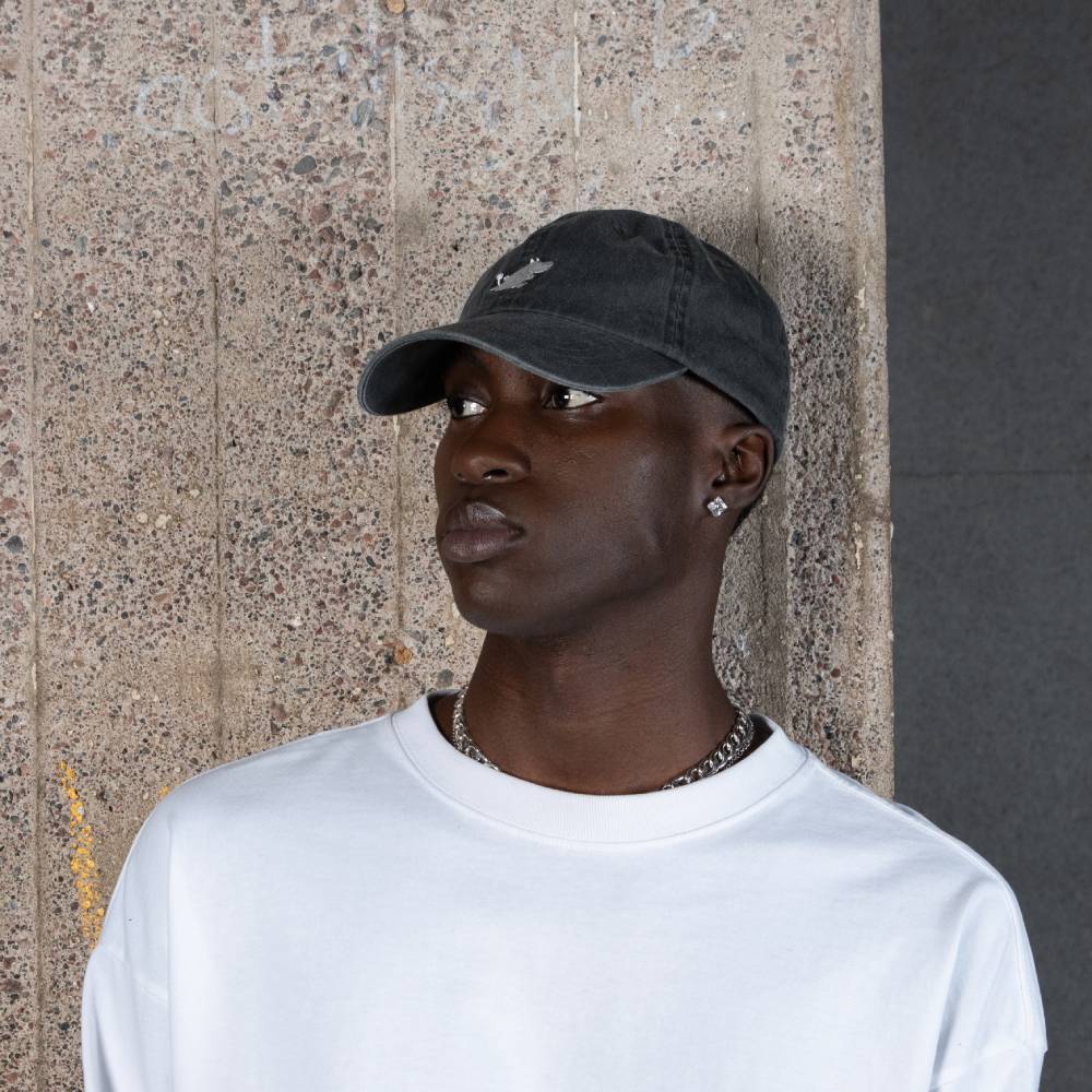 Moomintroll Classics Denim Cap Black - The Official Moomin Shop