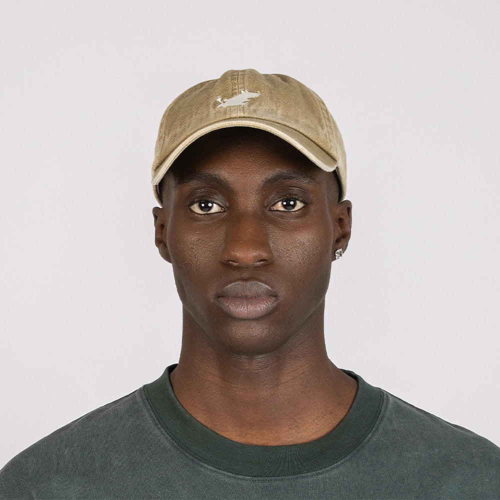 Moomintroll Classics Denim Cap Brown - Nordicbuddies - The Official Moomin Shop