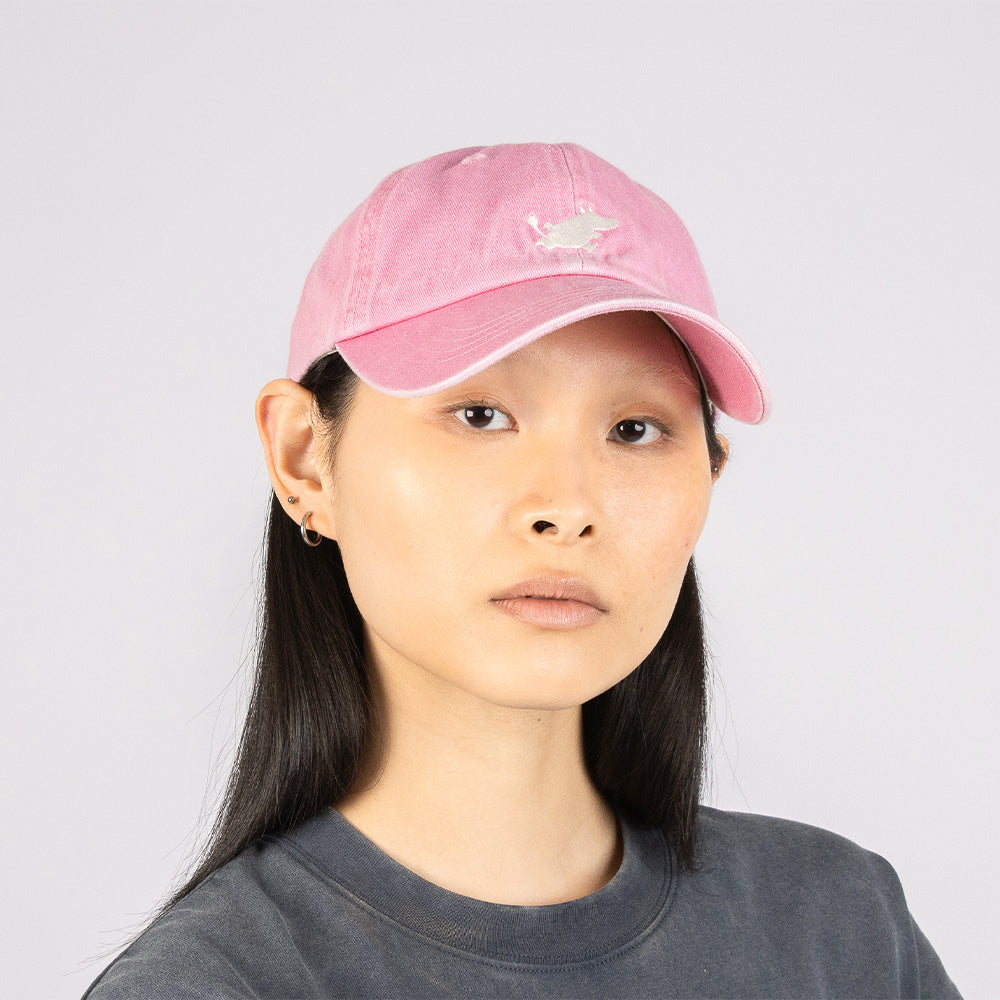 Moomintroll Classics Denim Cap Pink - Nordicbuddies - The Official Moomin Shop