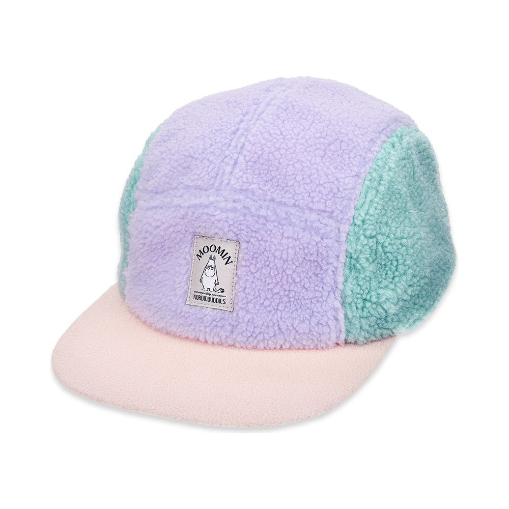 Moomintroll Fleece Cap Pink/Lilac - Nordicbuddies - The Official Moomin Shop