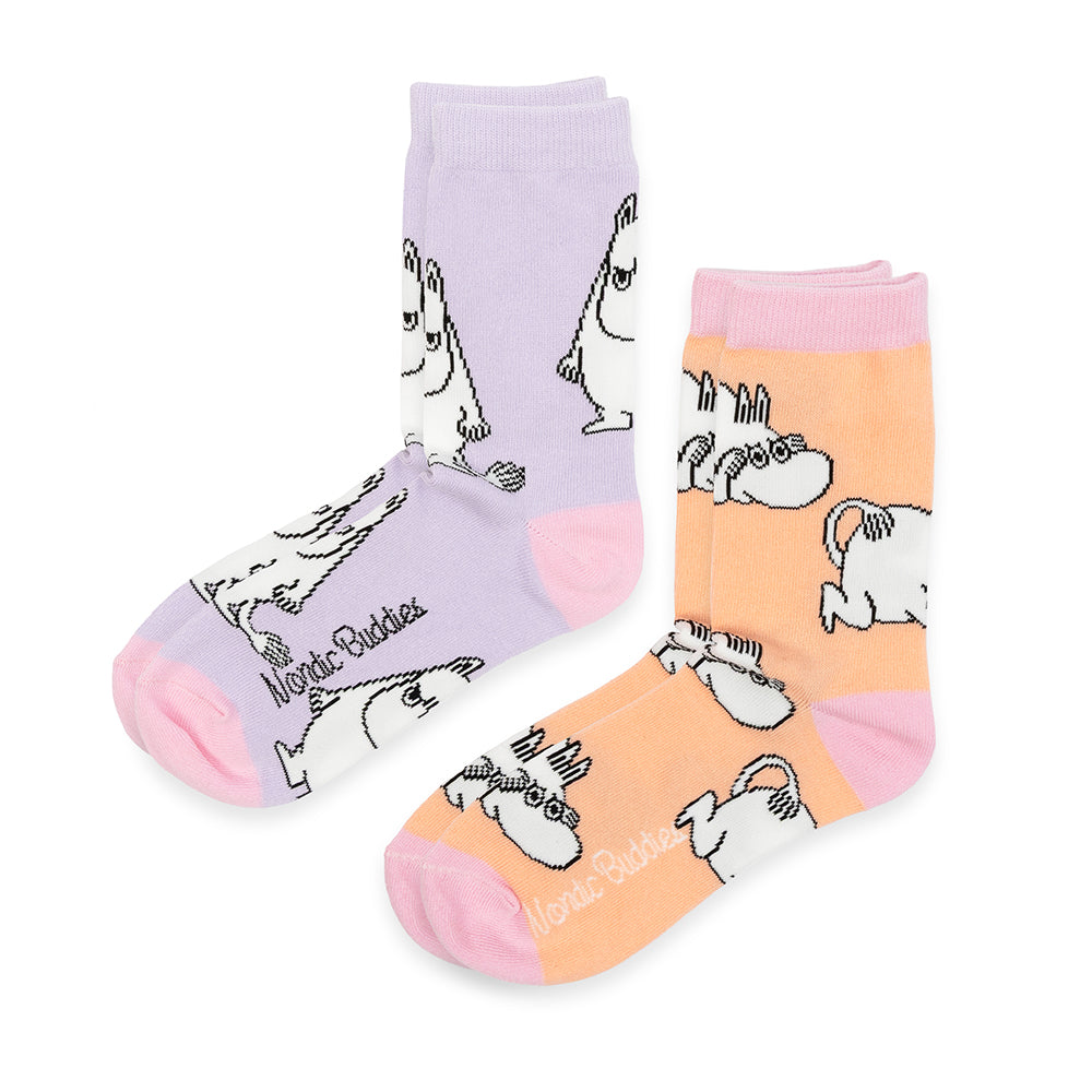 Moomintroll Angry Sock 36-42 Gift Box 2-set - The Official Moomin Shop