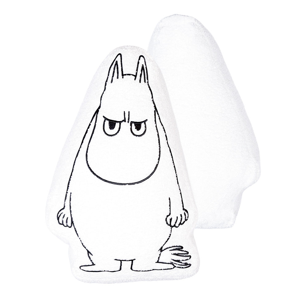 Moomintroll Angry Cushion White - The Official Moomin Shop