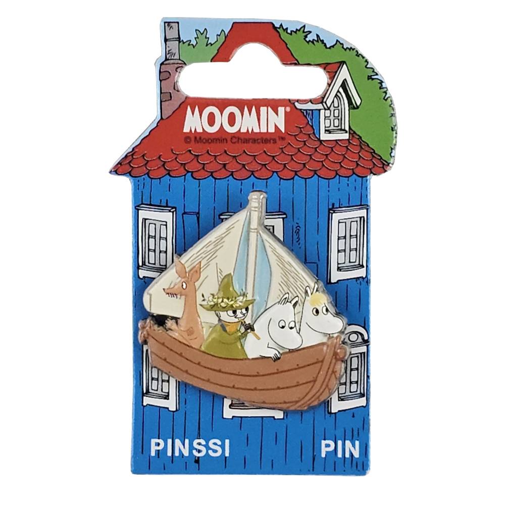 Moomin Boat Pin Bagde 3D - The Official Moomin Shop