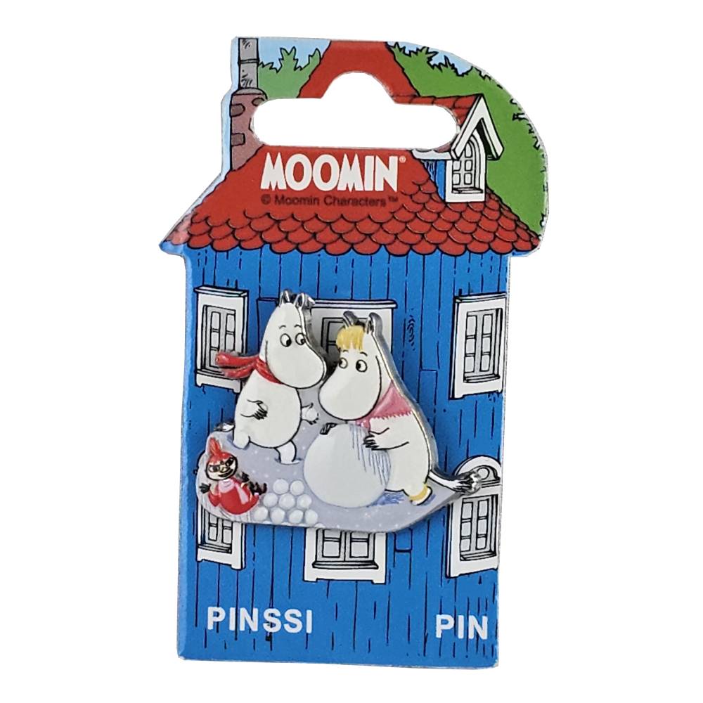 Moomin Winter Pin Bagde 3D - The Official Moomin Shop