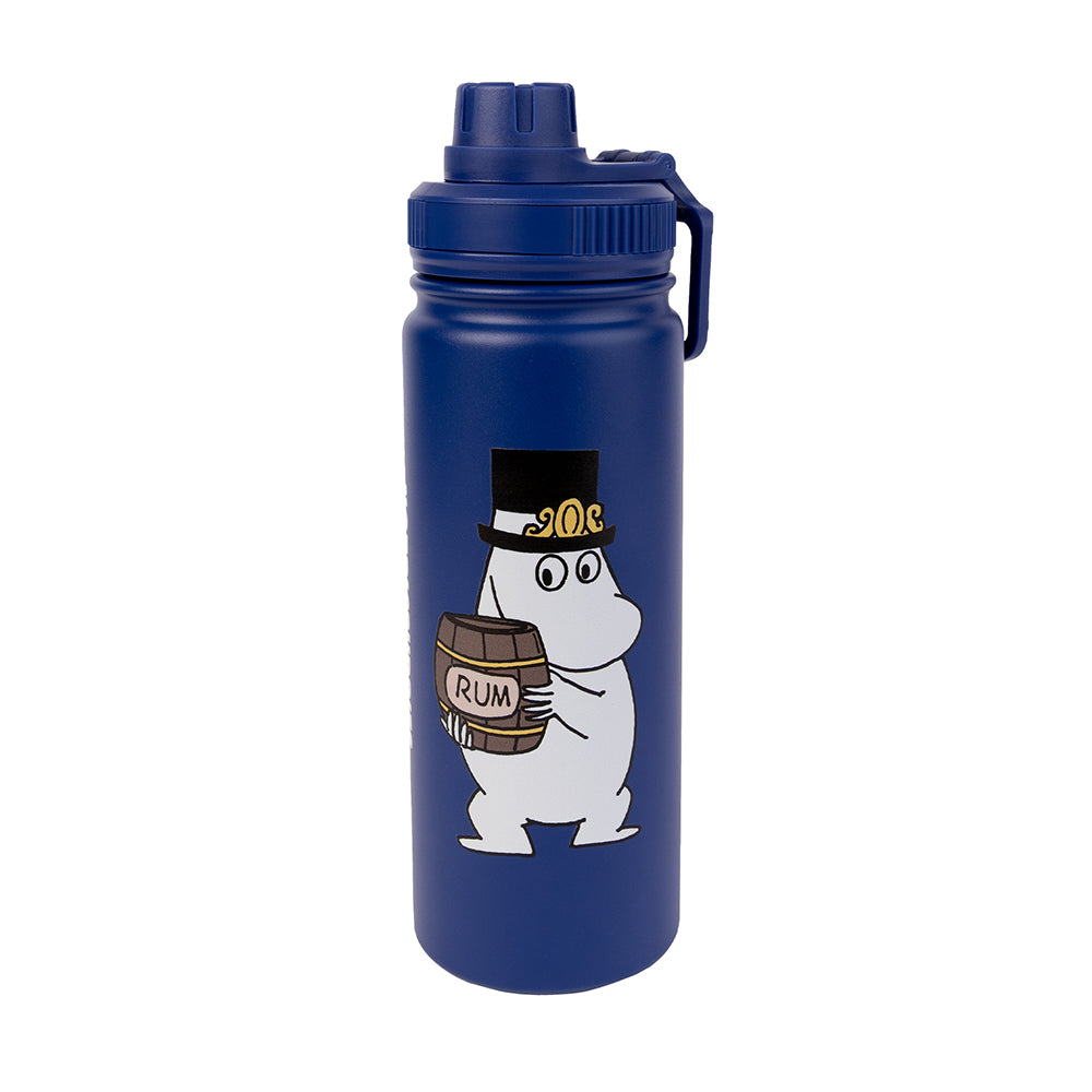 Moominpappa Helm Thermal Everyday Bottle 550ml Darkblue - The Official Moomin Shop