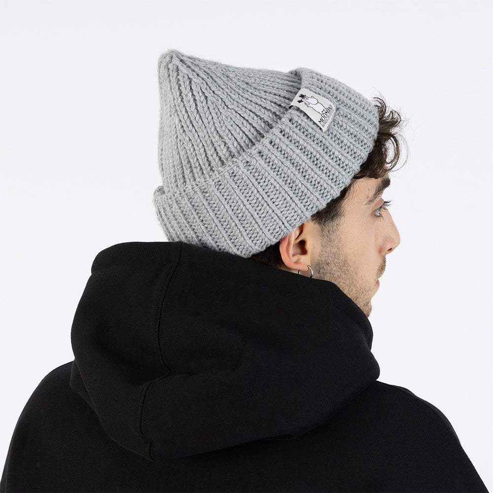 Moominpappa Chunky Beanie Grey - The Official Moomin Shop