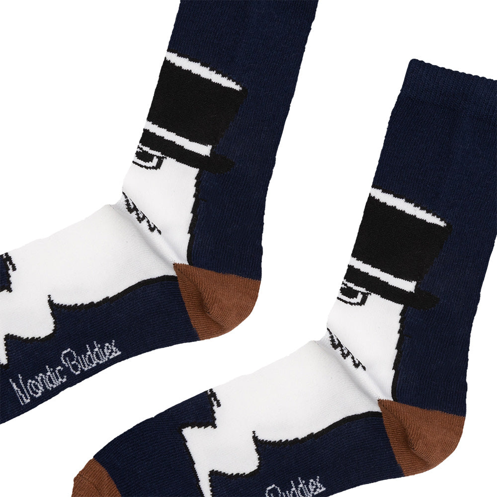 Moominpappa Classick Socks 40-45 Darkblue - The Official Moomin Shop