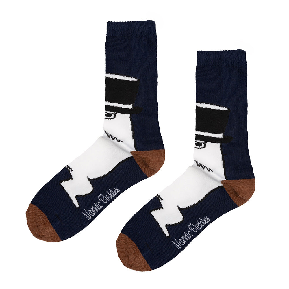 Moominpappa Classick Socks 40-45 Darkblue - The Official Moomin Shop
