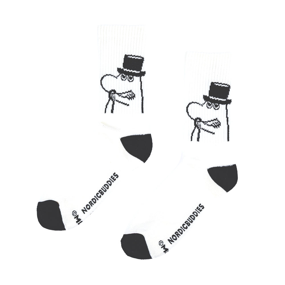 Moominpappa Active Socks 40-45 White - The Official Moomin Shop