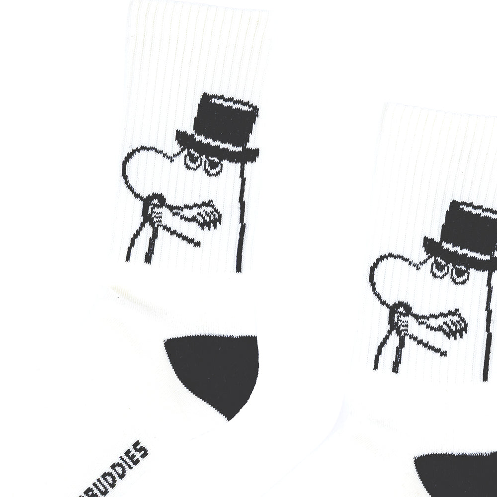 Moominpappa Active Socks 40-45 White - The Official Moomin Shop