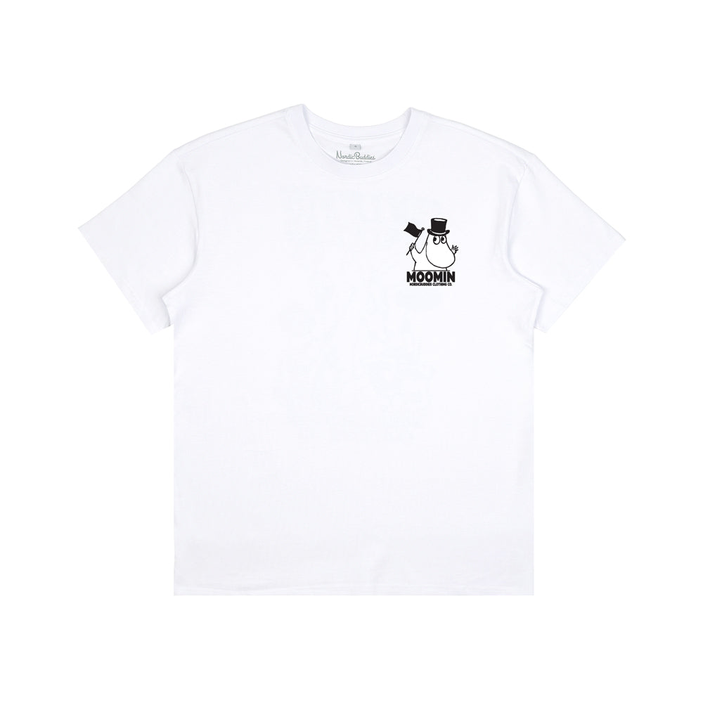 Moominpappa Flag T-shirt White - The Official Moomin Shop