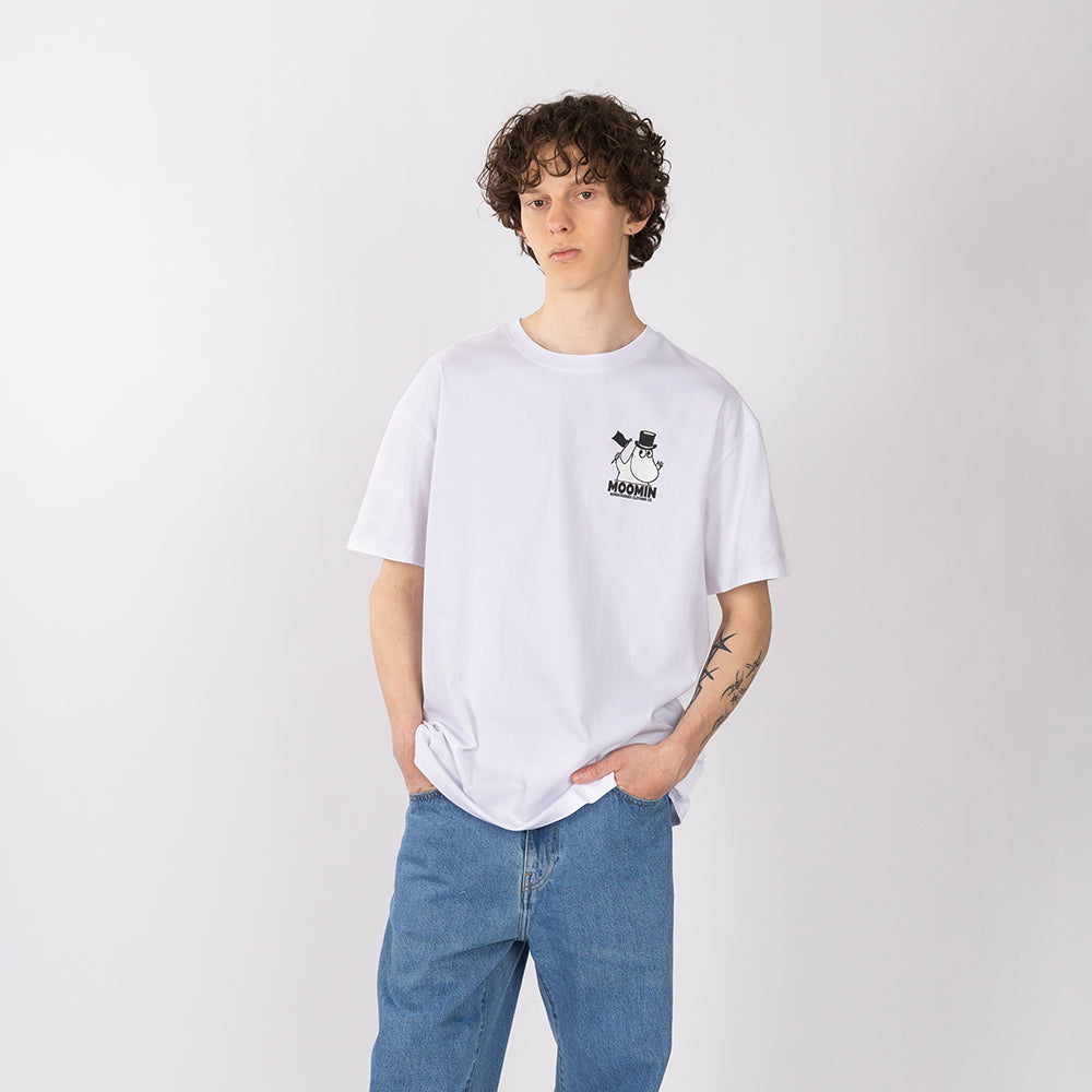 Moominpappa Flag T-shirt White - The Official Moomin Shop