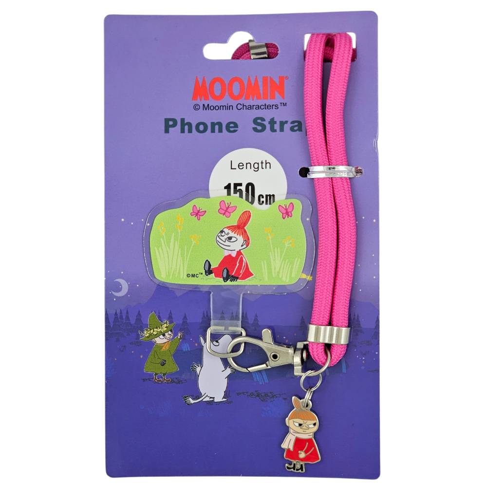 Little My Phone Strap Pink - The Official Moomin Shop