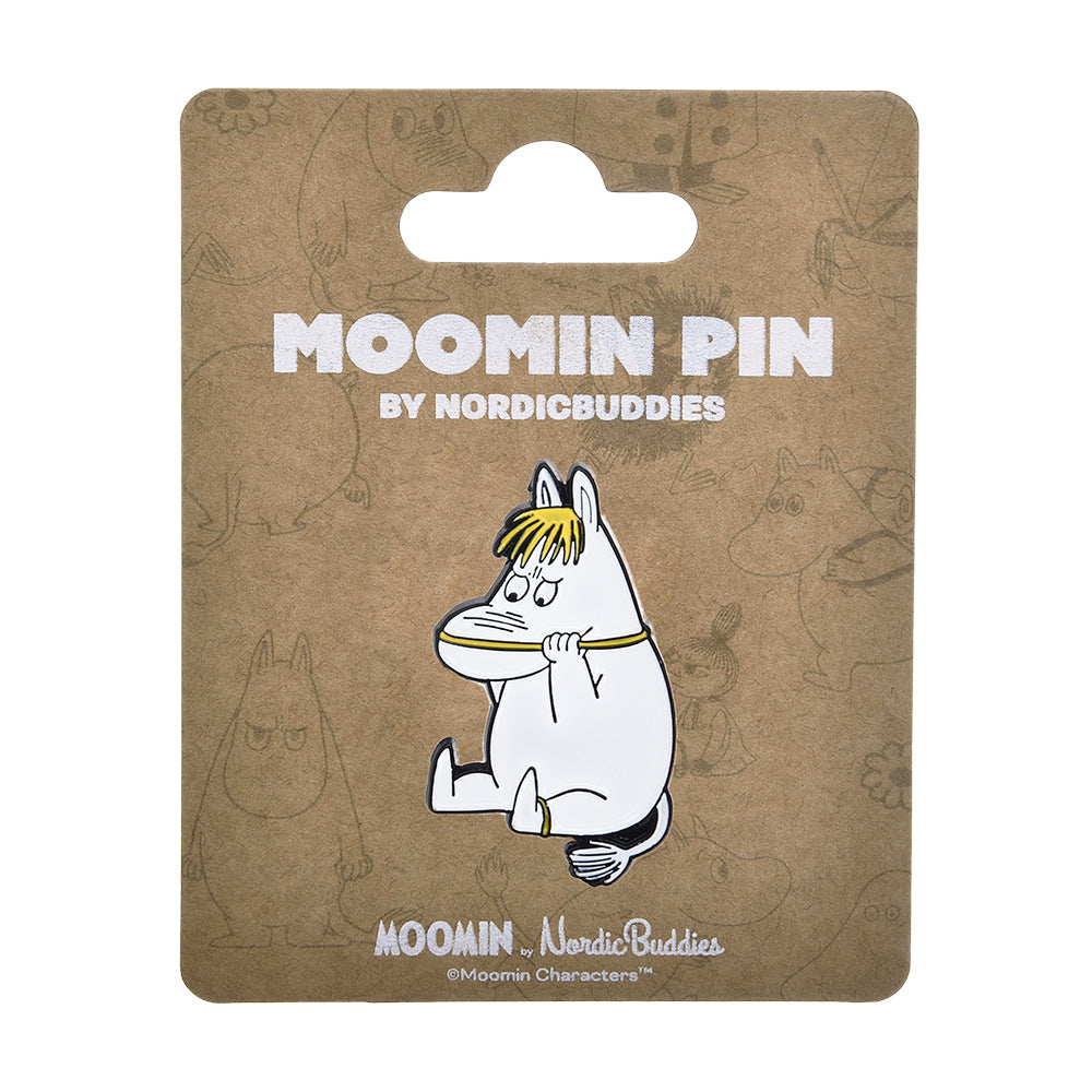 Snorkmaiden Pin Badge White - The Official Moomin Shop