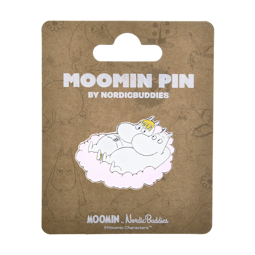 Moomins Love Pin Badge Pink - The Official Moomin Shop