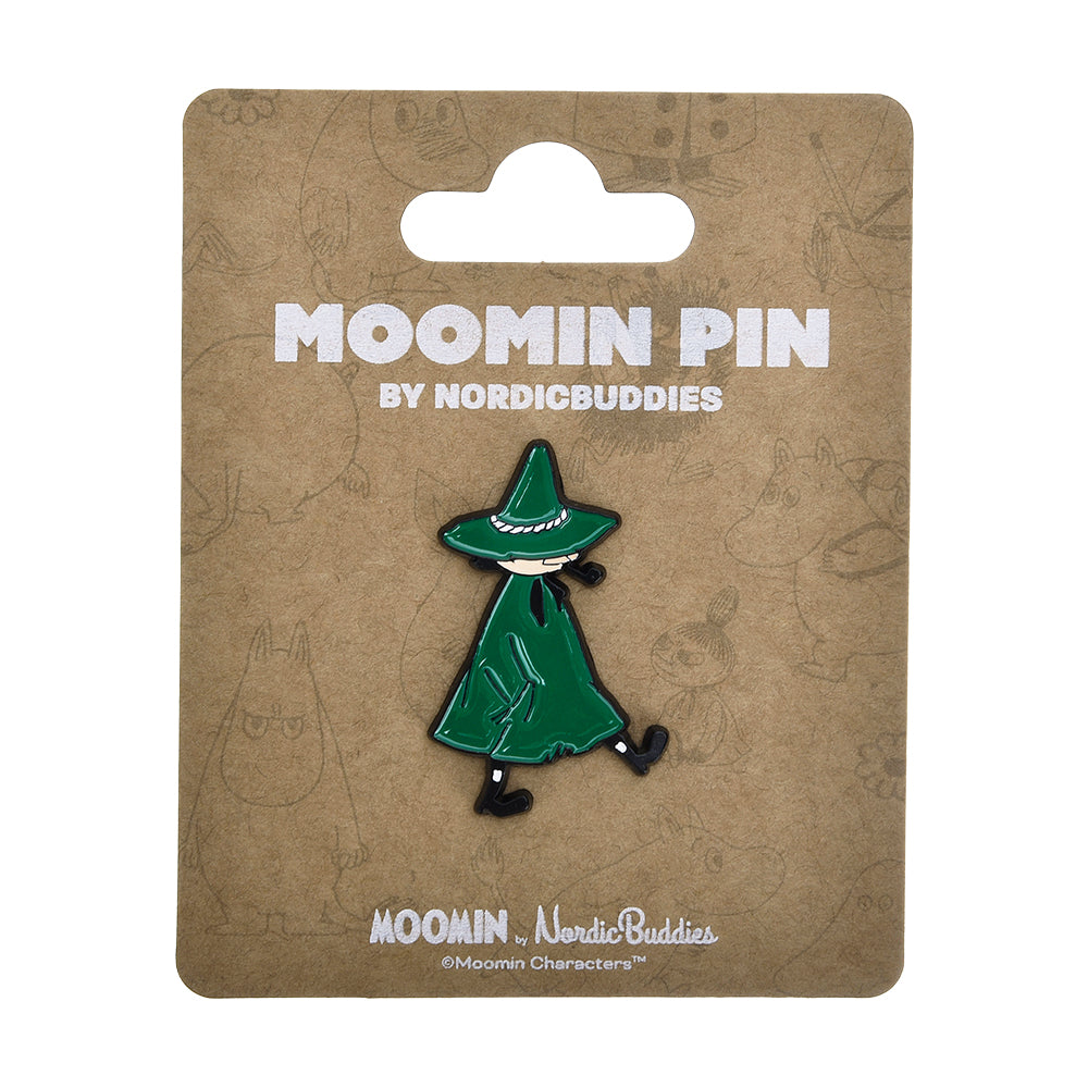 Snufkin Pin Badge Green - The Official Moomin Shop