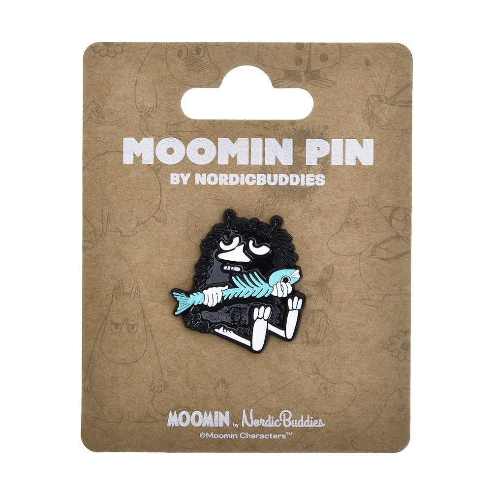 Stinky Pin Badge Black - The Official Moomin Shop