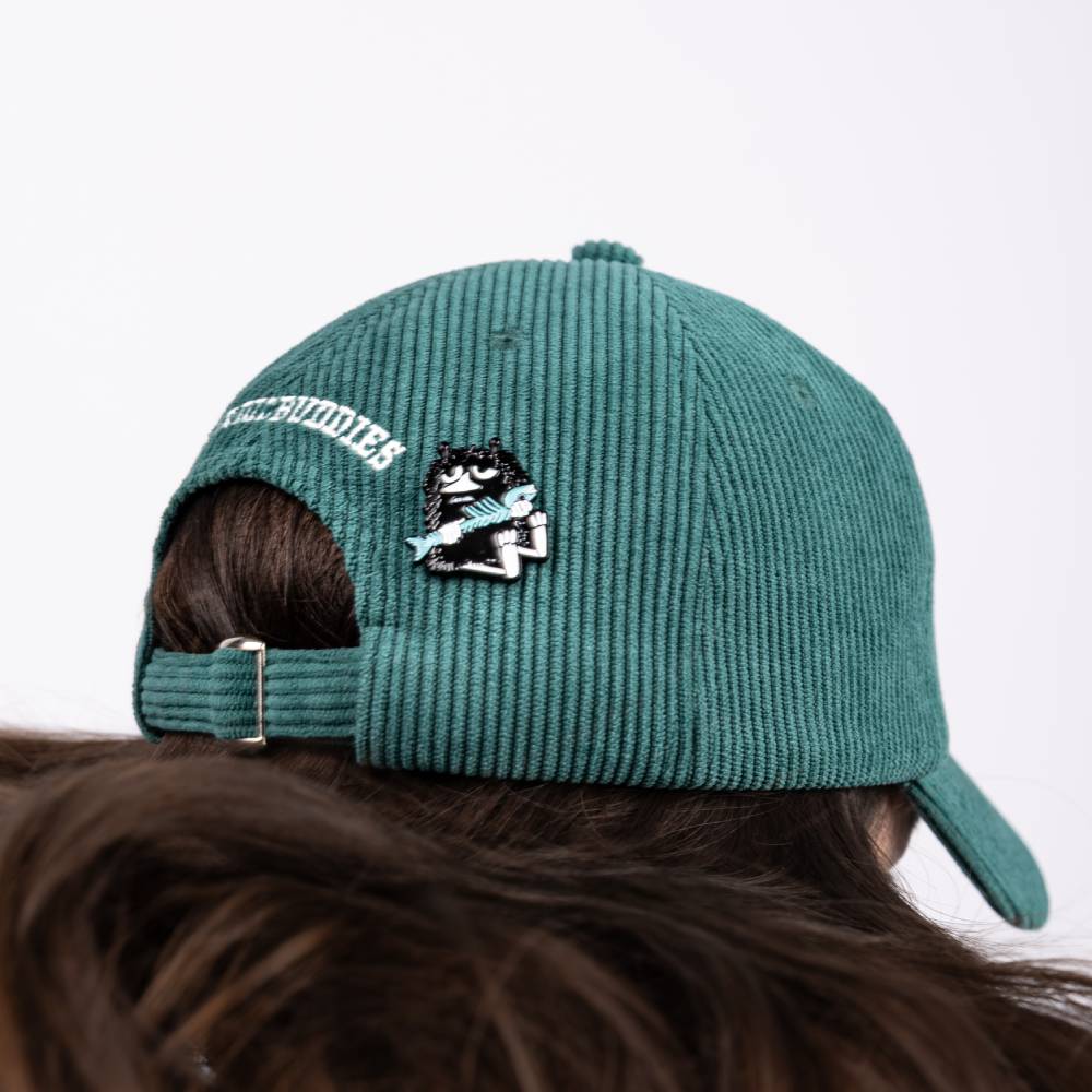 Stinky Pin Badge Black
