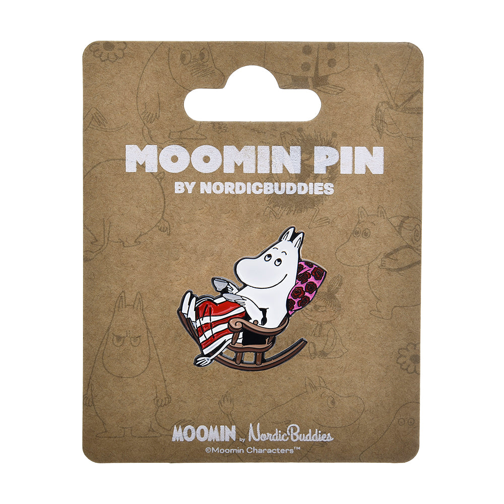 Moominmamma Pin Badge Red - The Official Moomin Shop