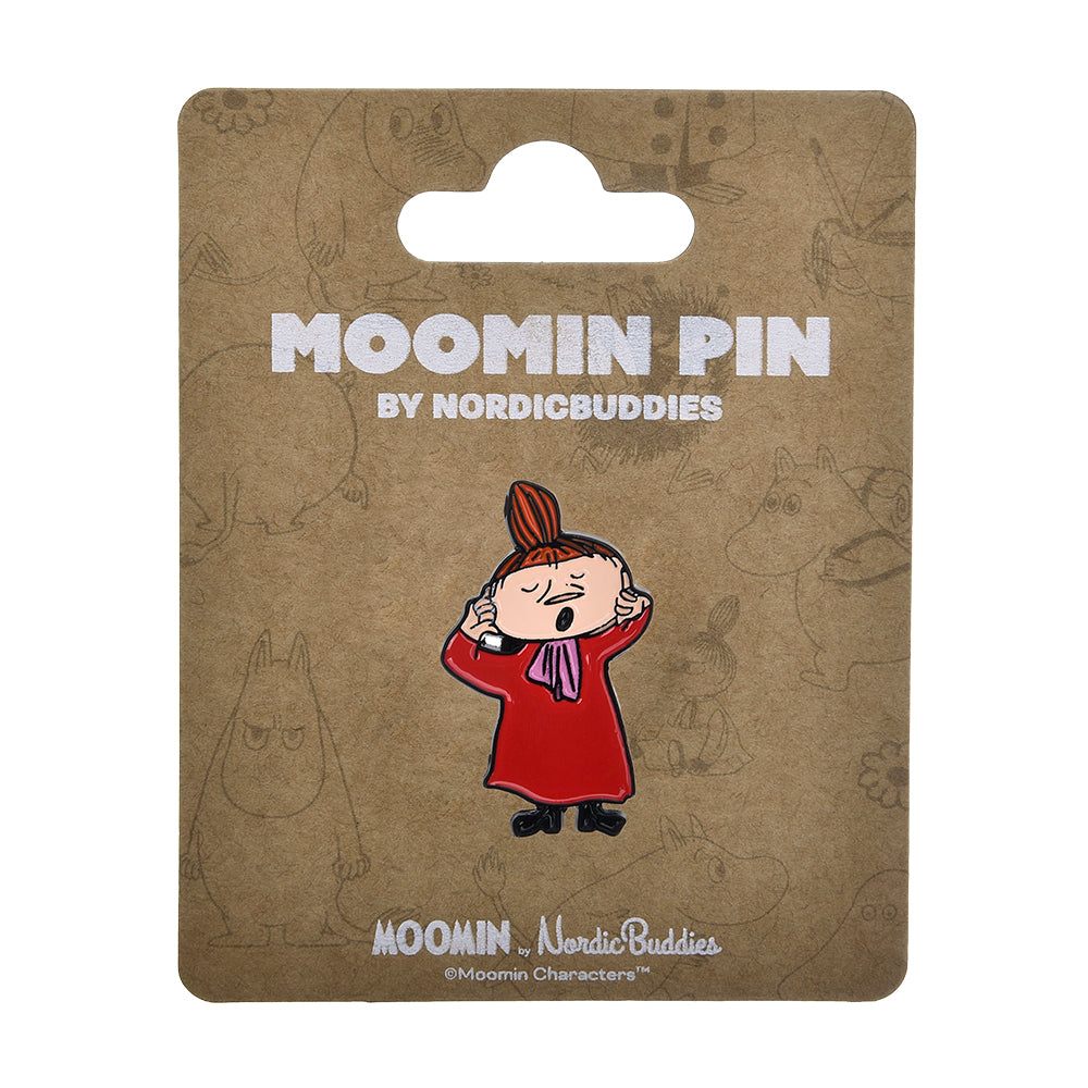 Little My Pin Badge Red - The Official Moomin Shop