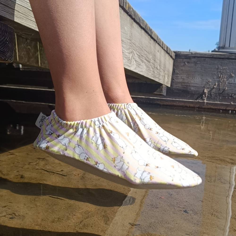 Snorkmaiden Slippers Yellow - The Official Moomin Shop