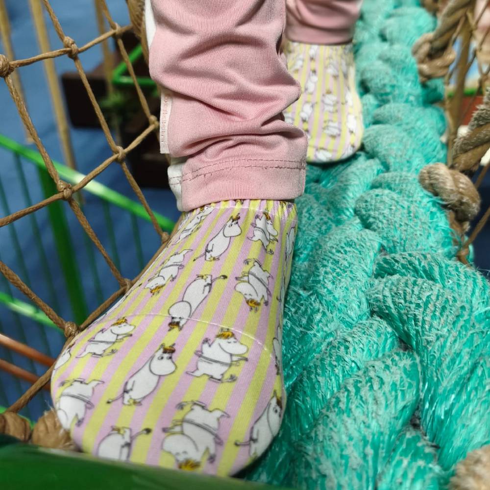 Snorkmaiden Slippers Yellow - The Official Moomin Shop