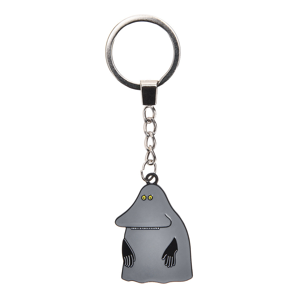 The Groke Key Ring Grey - The Official Moomin Shop