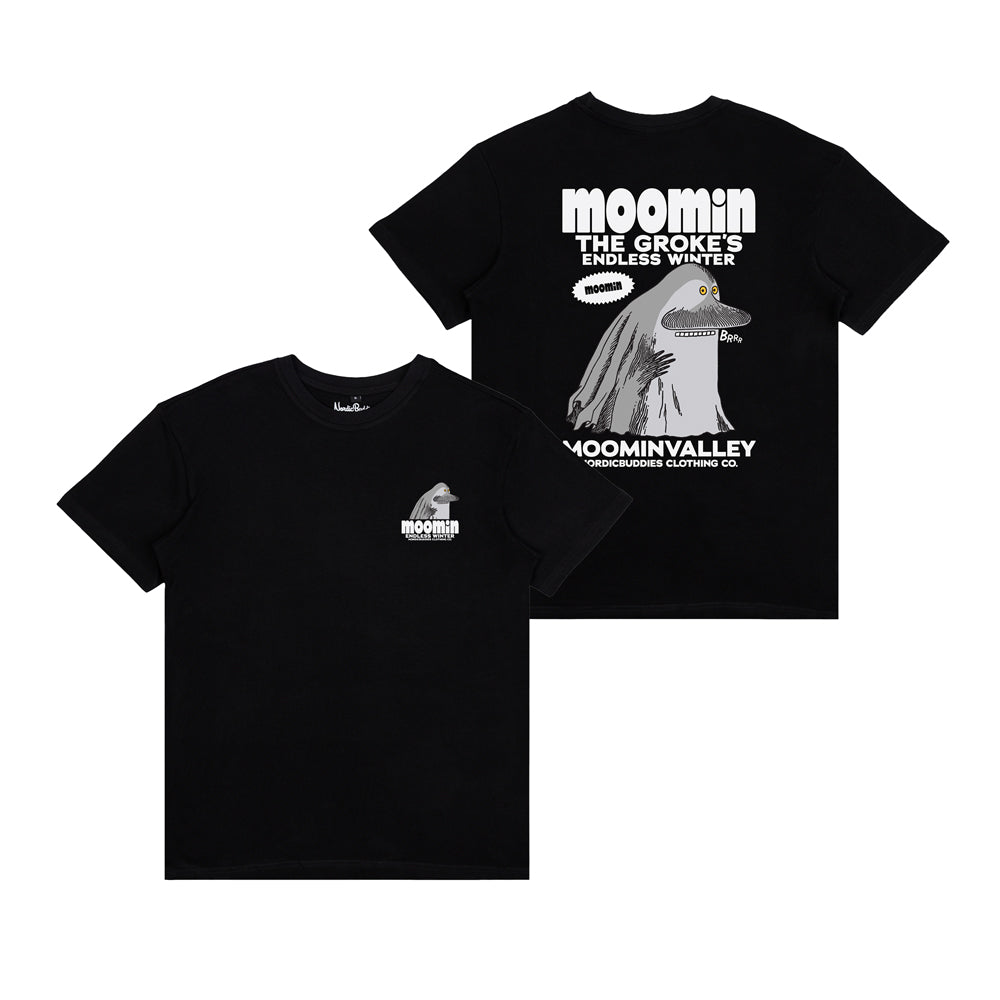 The Groke T-shirt Black - The Official Moomin Shop