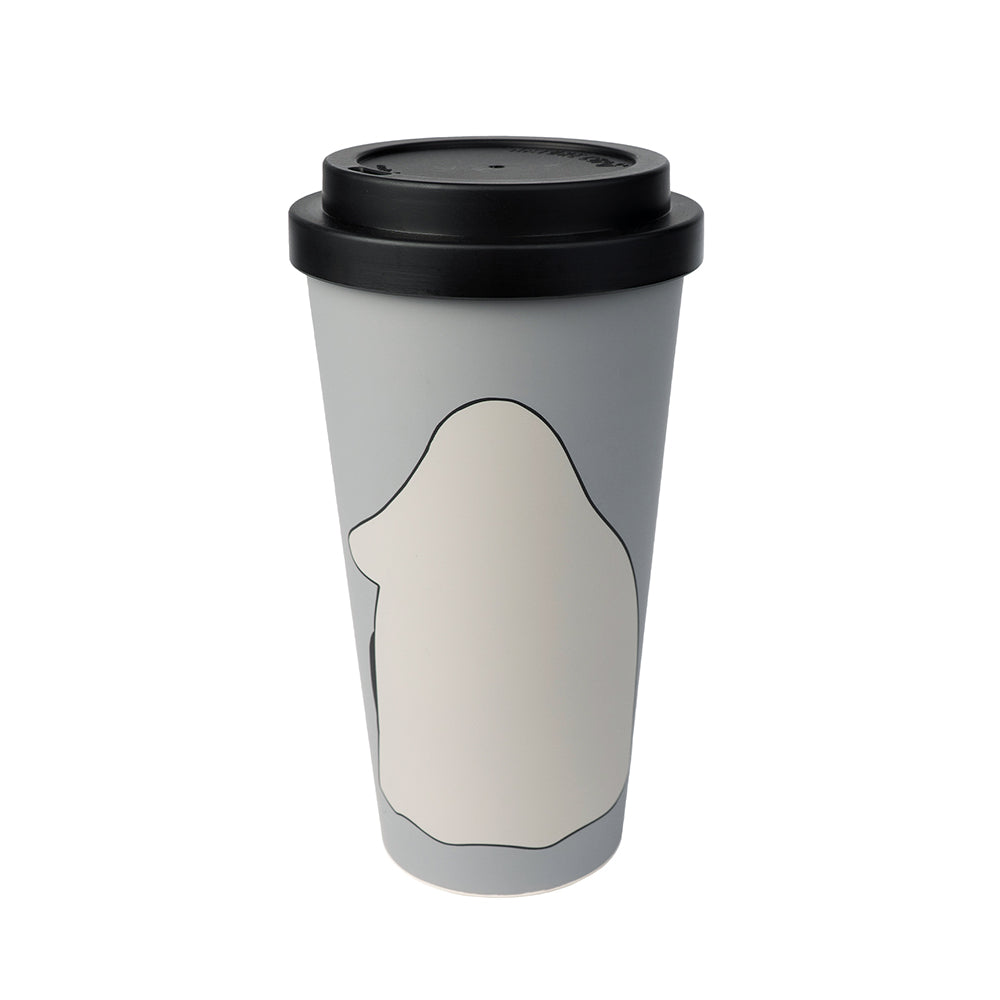 The Groke Take-Away Mug Grey - The Official Moomin Shop
