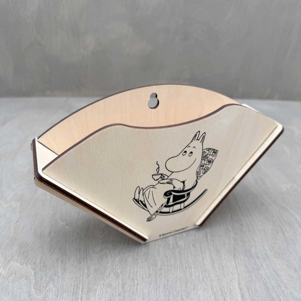 Moominmamma Coffee Filter Holder B&W - The Official Moomin Shop