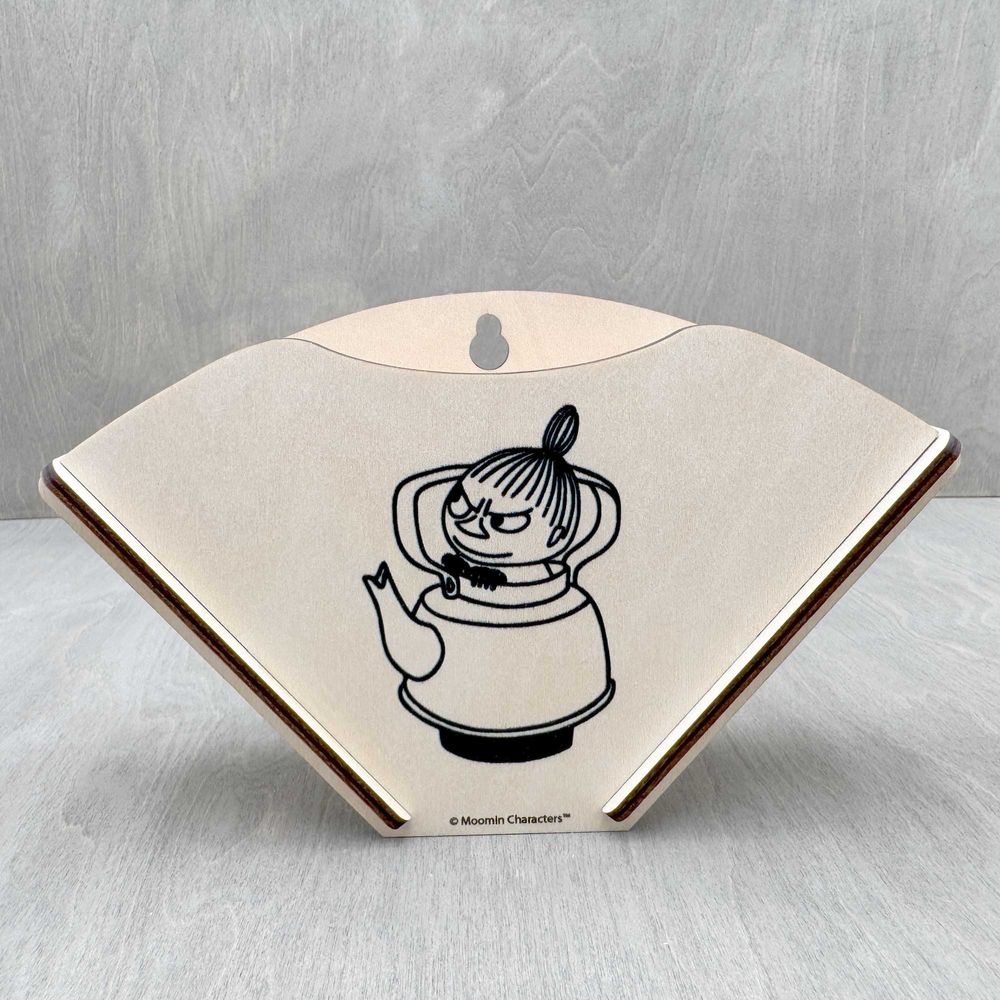 Little My Coffee Filter Holder B&W - The Official Moomin Shop