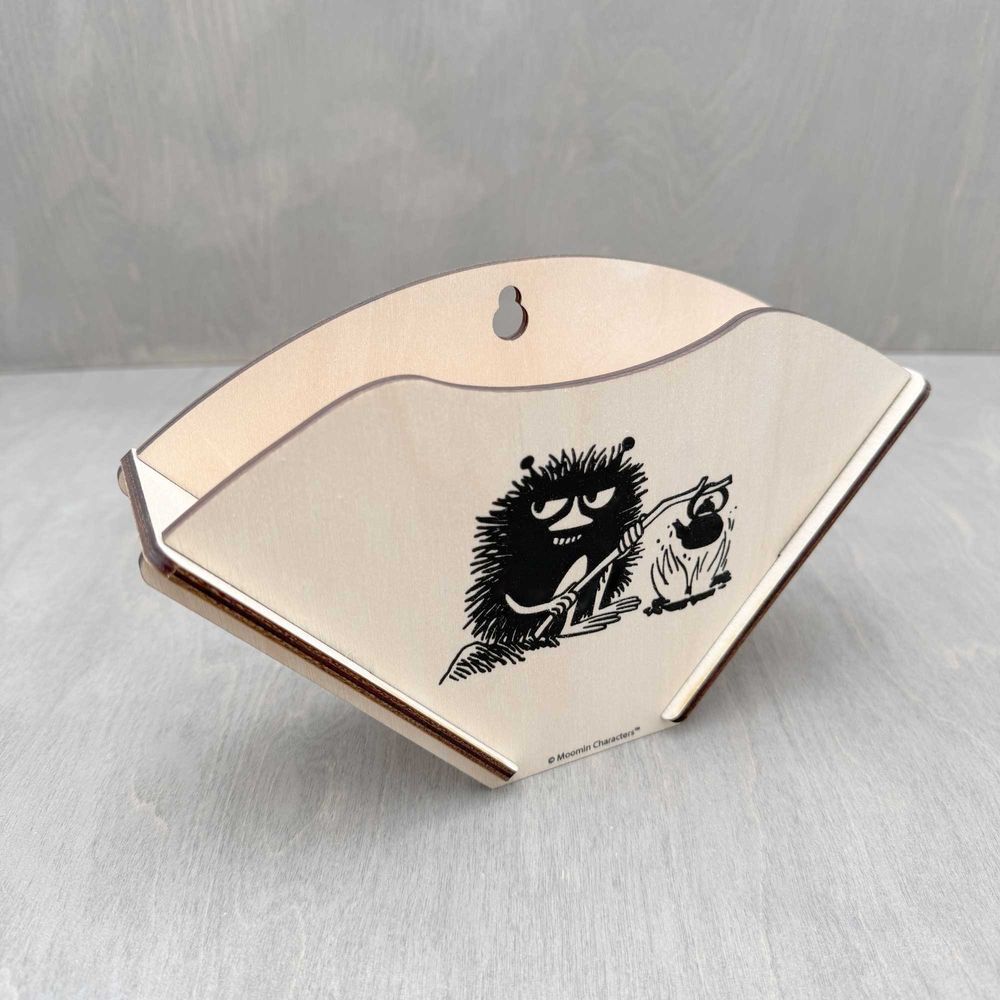 Stinky Coffee Filter Holder B&W - The Official Moomin Shop