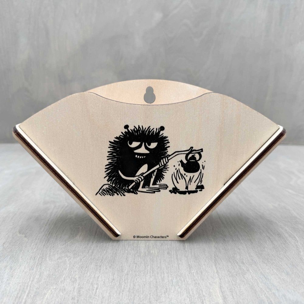 Stinky Coffee Filter Holder B&W - The Official Moomin Shop