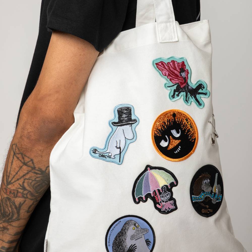 The Groke Iron-On Patch Blue