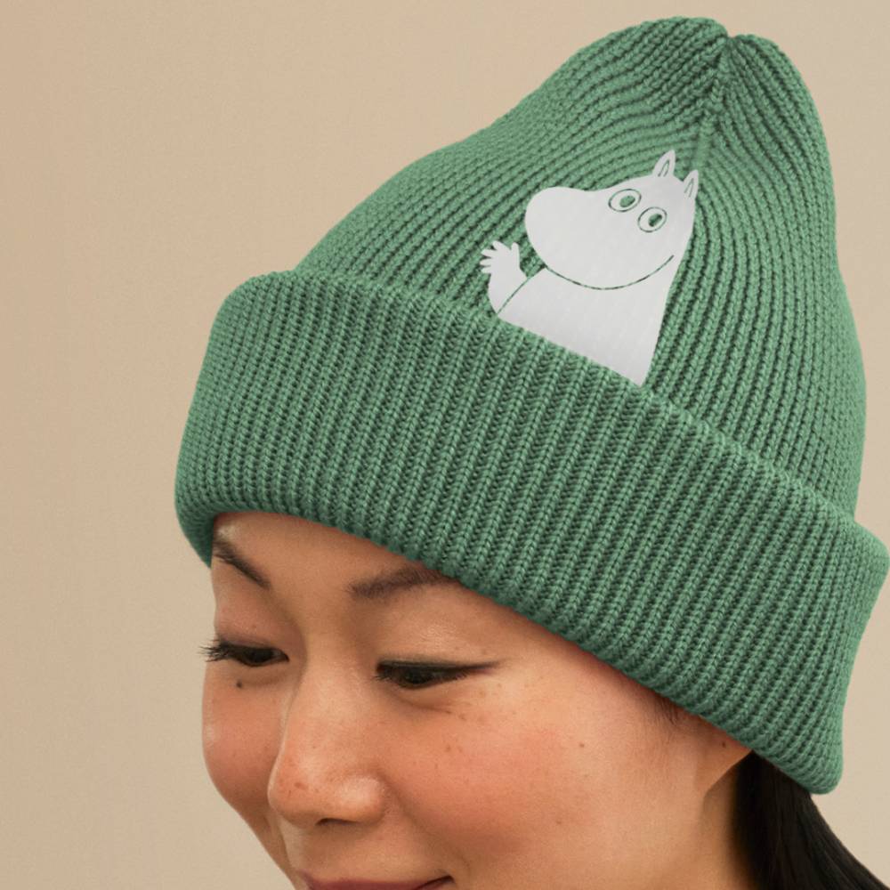 Moomintroll Beanie Sage - Moiko - The Official Moomin Shop