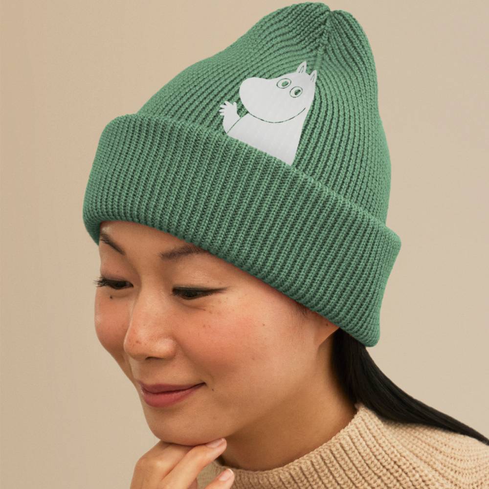 Moomintroll Beanie Sage - Moiko - The Official Moomin Shop