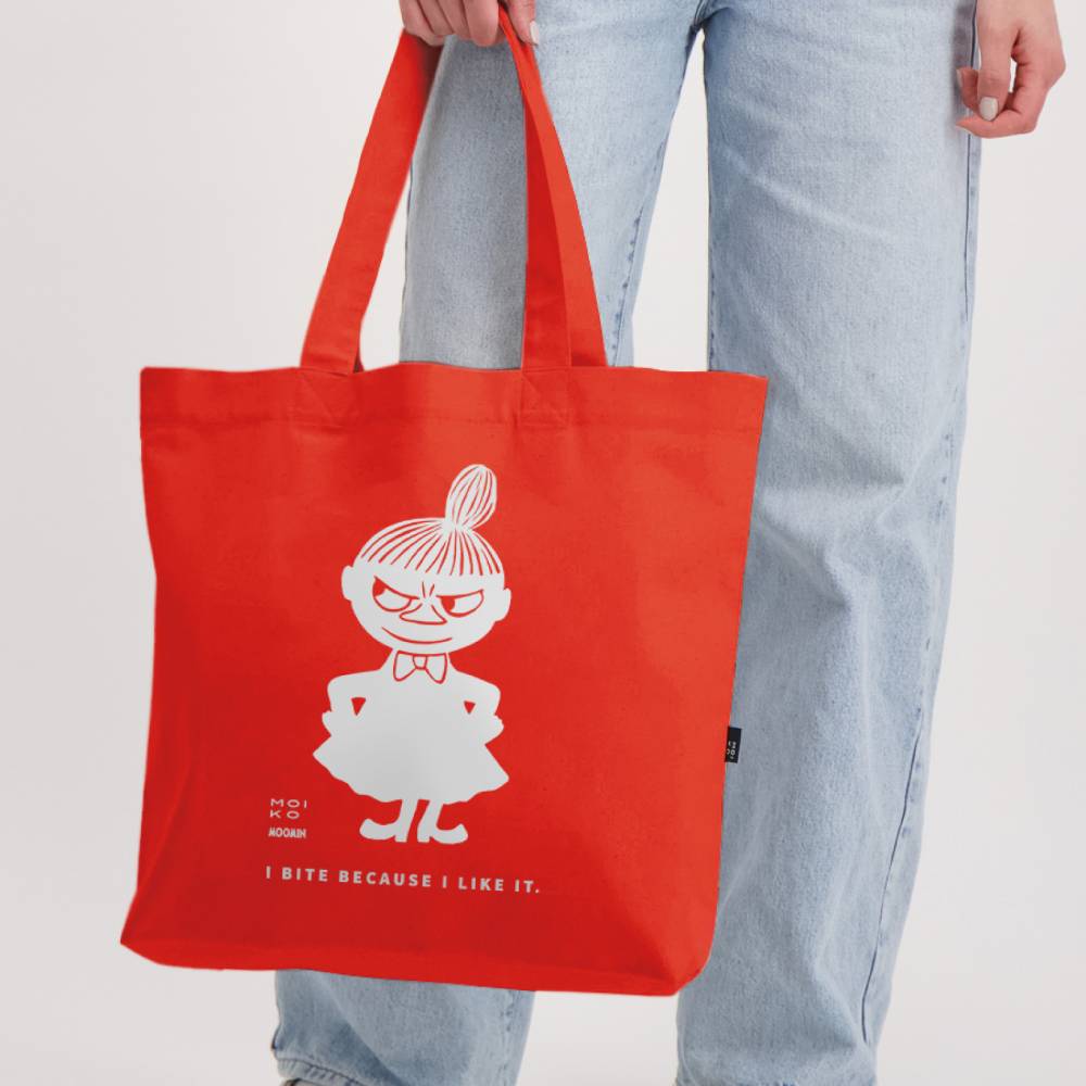 Little My Tote Bag Red - Moiko - The Official Moomin Shop