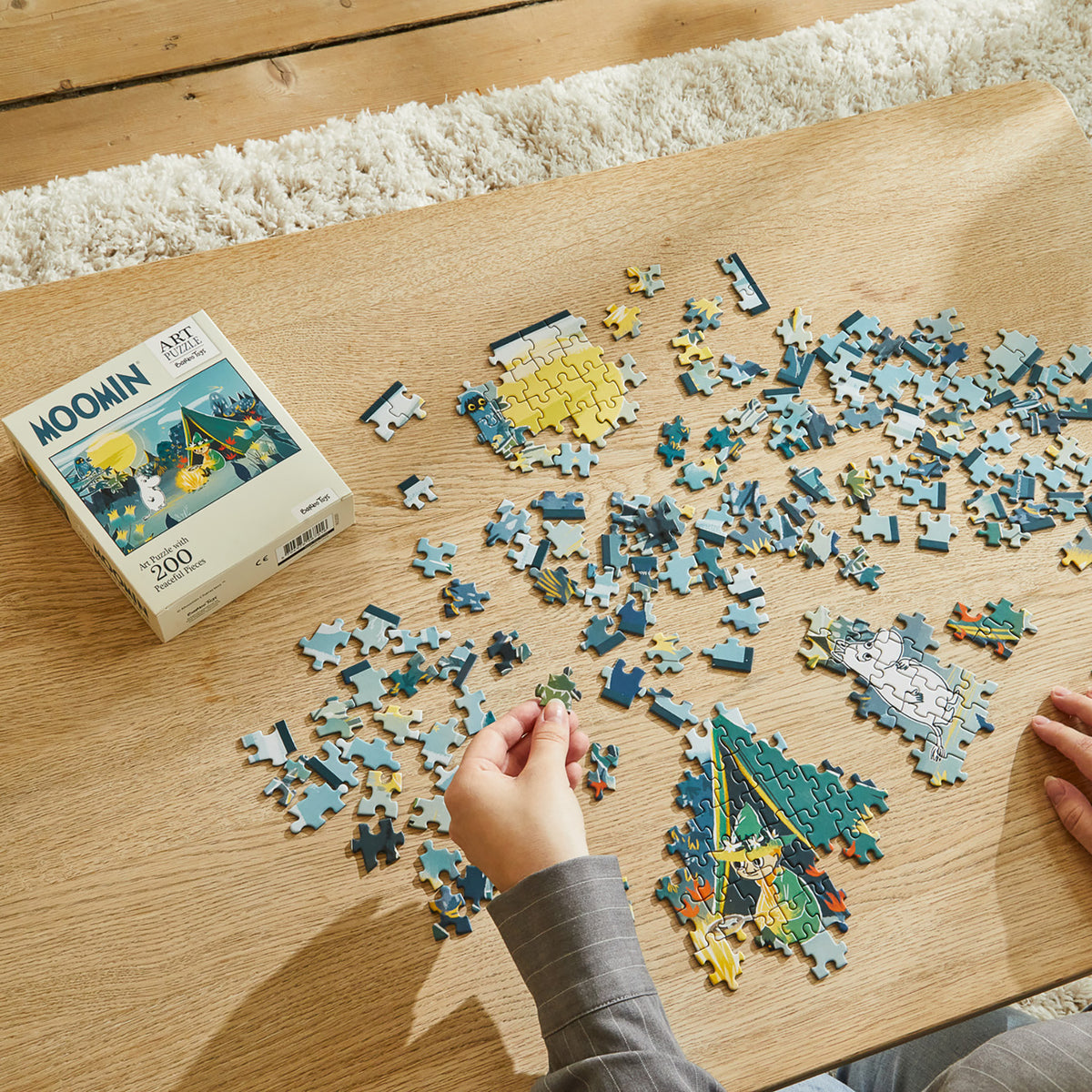 Moomin Campfire Puzzle 200pcs