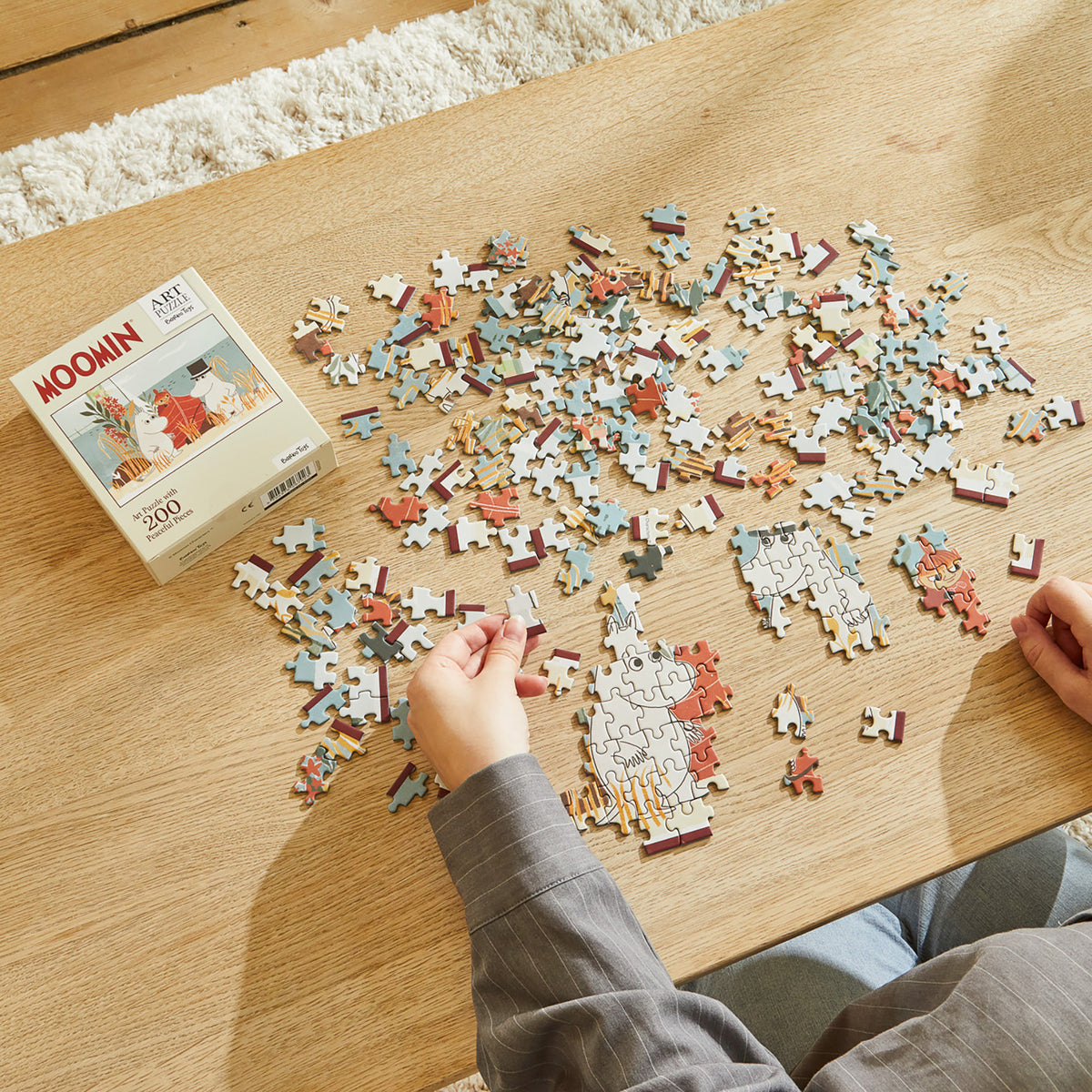 Moomin Boat Puzzle 200pcs