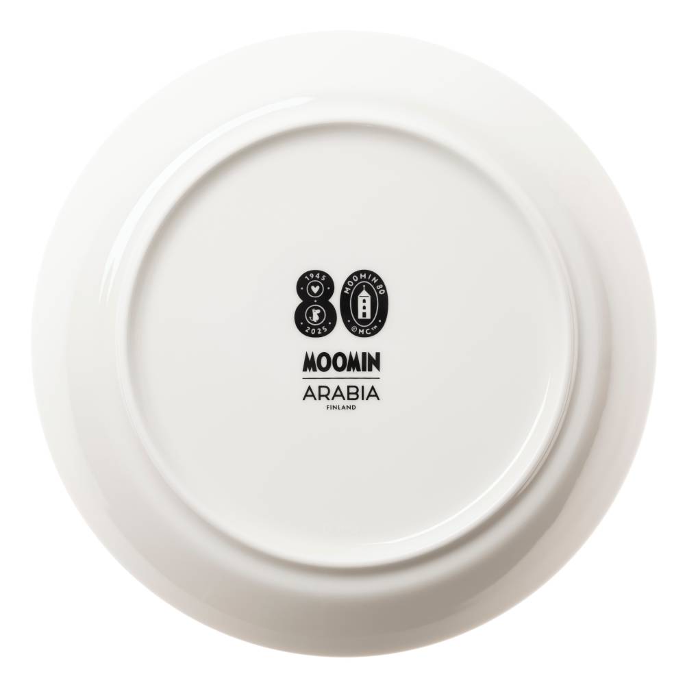 Moomin Family Time Plate 19cm - The Official Moomin Shop