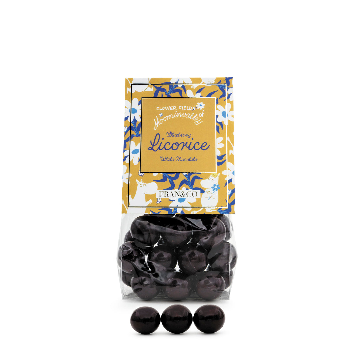 Moomin Liquorice Blueberry 150g - The Official Moomin Shop