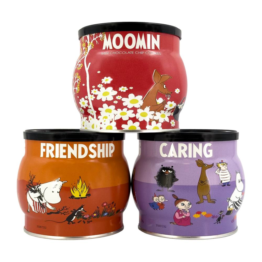 Moomin Chocolate Chip Cookie Tin 200g - The Official Moomin Shop