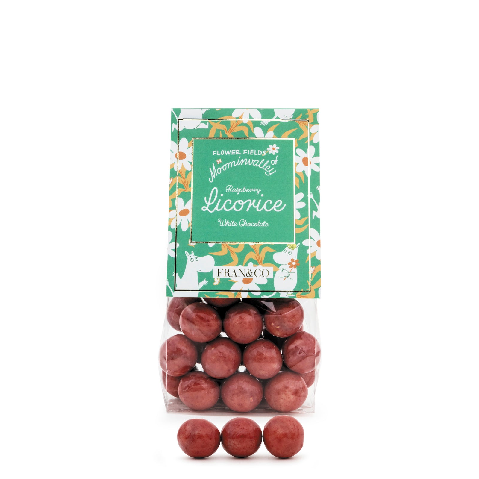 Moomin Liquorice Raspberry 150g - The Official Moomin Shop