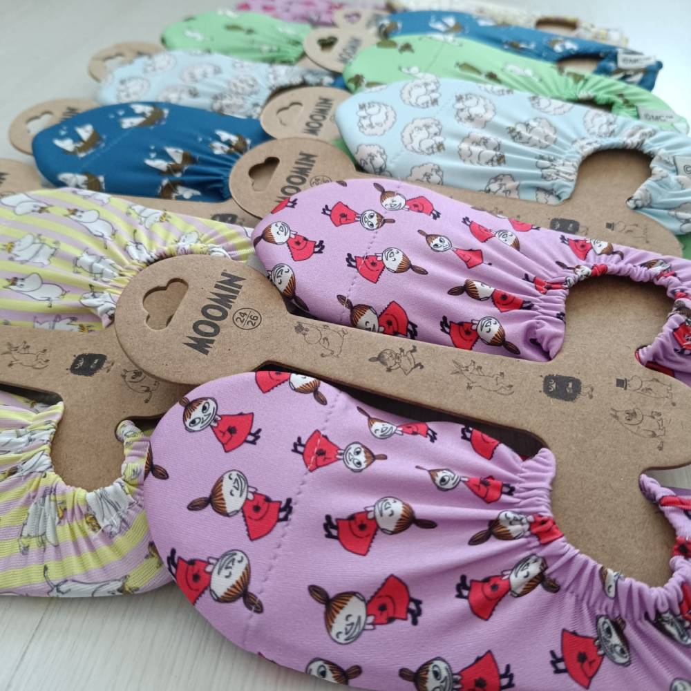 Snorkmaiden Slippers Yellow - The Official Moomin Shop